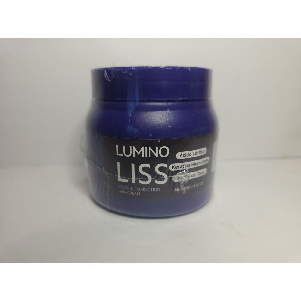 LUMINO LISS Protein Correction Hair Cream 250g | Keratin Straightening Treatment